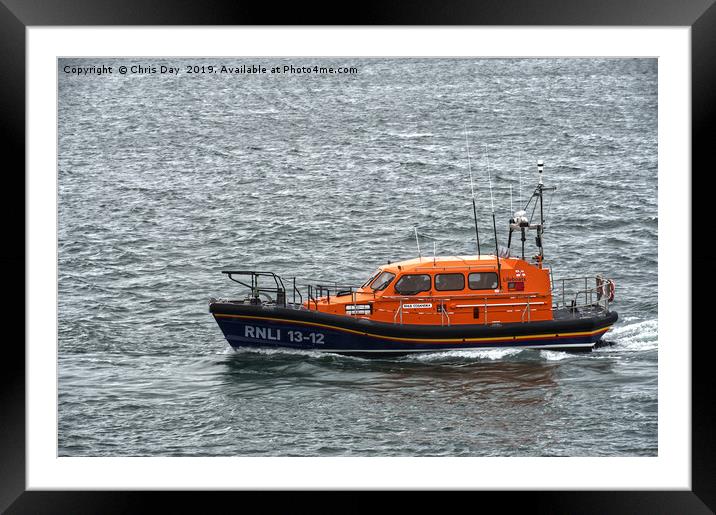 RNLB Cosandra Framed Mounted Print by Chris Day