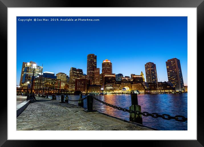 Fan Pier, Boston, USA Framed Mounted Print by The Tog