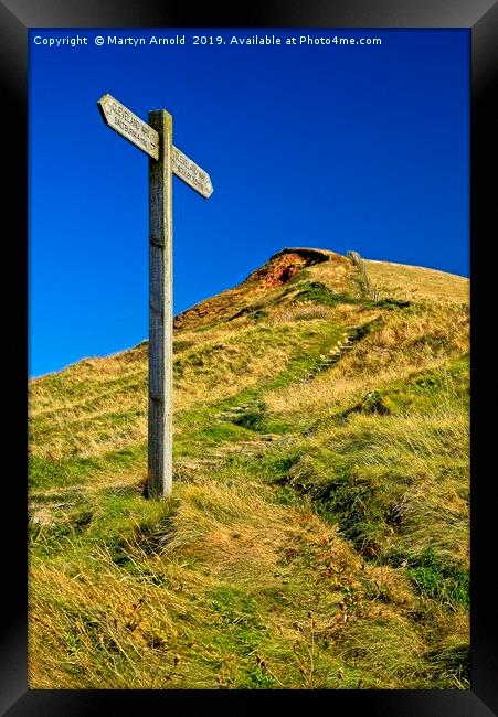 Stairway to Heaven Framed Print by Martyn Arnold