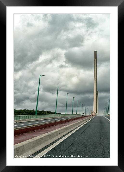 Pont de Brotonne Framed Mounted Print by DiFigiano Photography