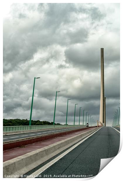 Pont de Brotonne Print by DiFigiano Photography
