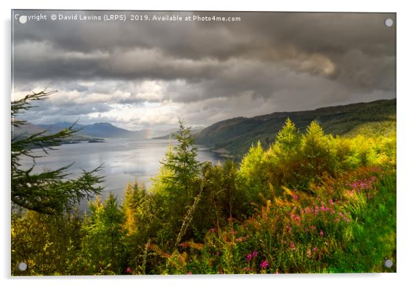 Loch Carron Acrylic by David Lewins (LRPS)