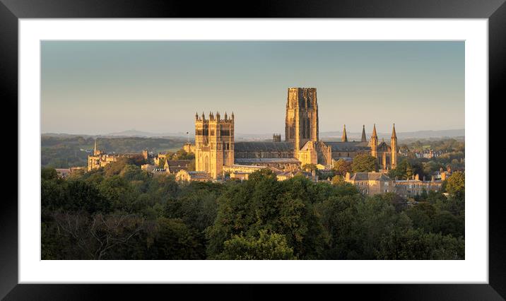 Durham Cathedral and Castle  Framed Mounted Print by Paul Appleby