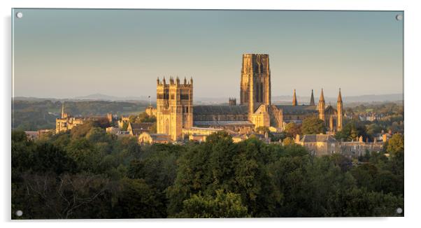 Durham Cathedral and Castle  Acrylic by Paul Appleby