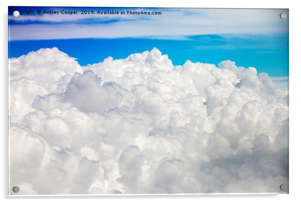 Clouds Acrylic by Ashley Cooper