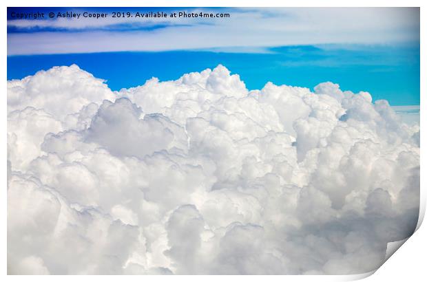 Clouds Print by Ashley Cooper
