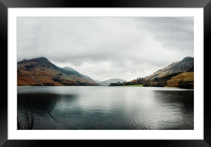 The Lake District Framed Mounted Print by John Ly