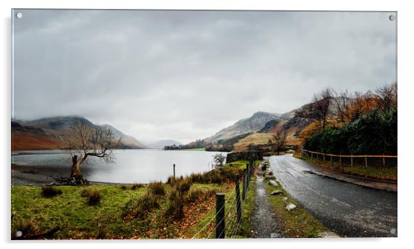 Lake District Acrylic by John Ly
