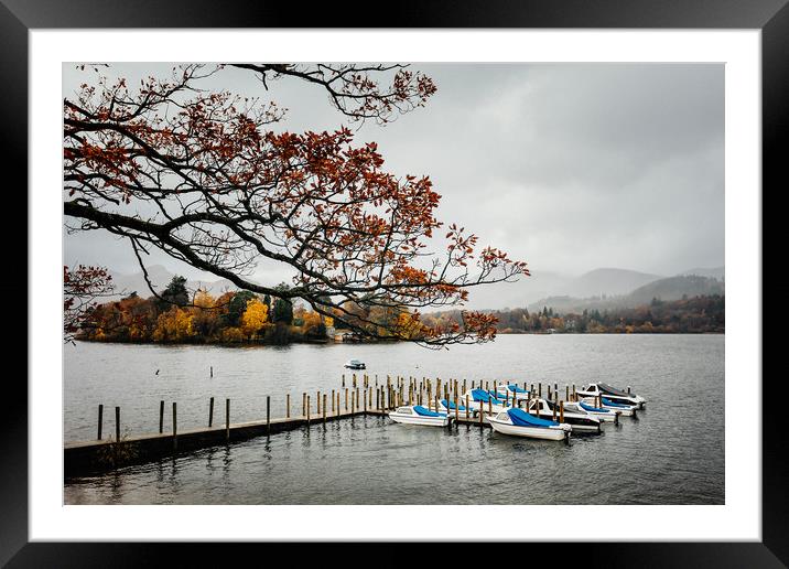 Lake District Framed Mounted Print by John Ly