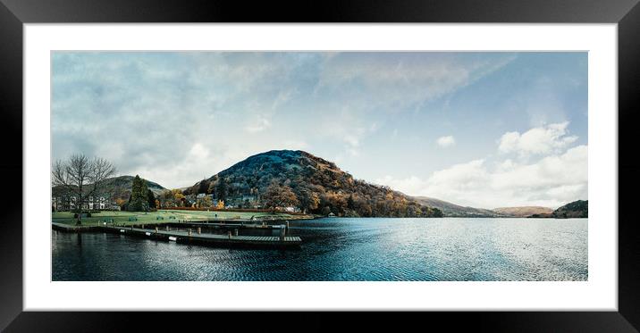 Lake District Framed Mounted Print by John Ly