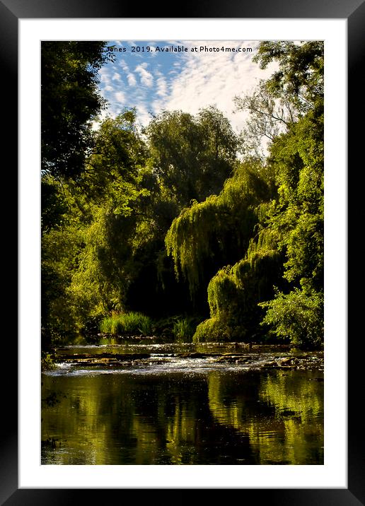 The Colours of Autumn Framed Mounted Print by Jim Jones