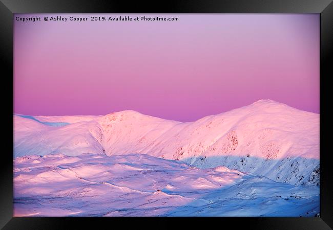 Afterglow. Framed Print by Ashley Cooper