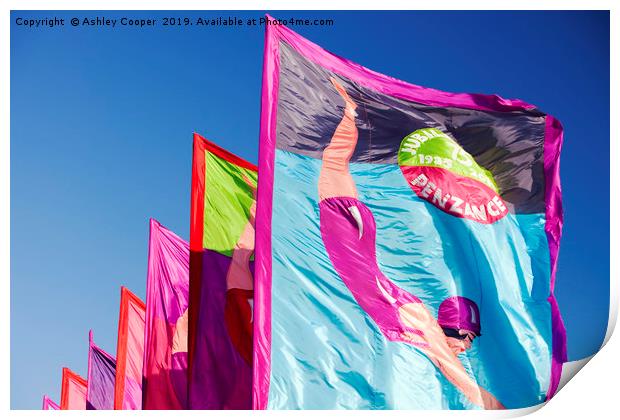 Flags. Print by Ashley Cooper
