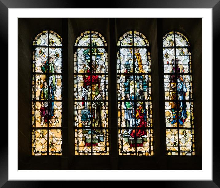 All Saints Framed Mounted Print by DiFigiano Photography