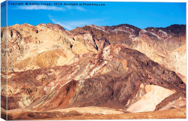 Geology. Canvas Print by Ashley Cooper
