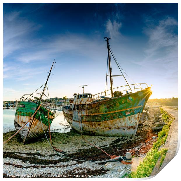 Camaret-Sur-Mer Print by DiFigiano Photography