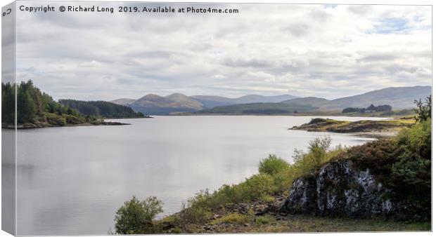 Loch Doon Carrick Scotland Canvas Print by Richard Long