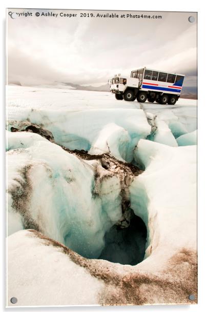 Ice truck Acrylic by Ashley Cooper