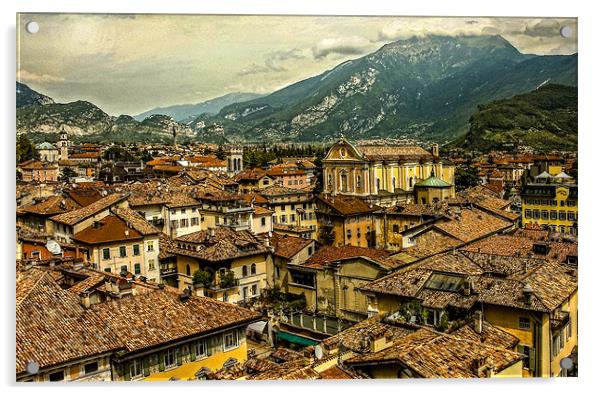 Riva del Garda Acrylic by Steven Shea