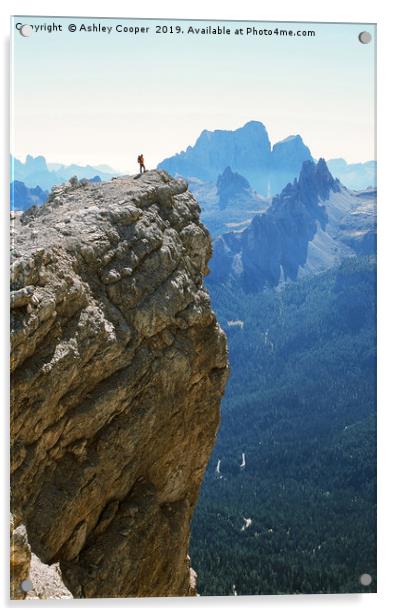 Dolomite spectacle. Acrylic by Ashley Cooper