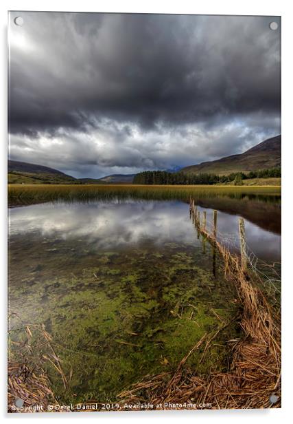 Loch Cill Chriosd Acrylic by Derek Daniel
