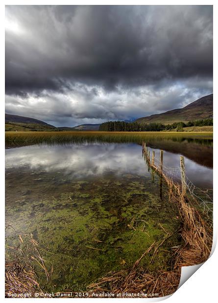 Loch Cill Chriosd Print by Derek Daniel