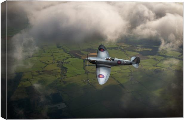 Photo reconnaissance Spitfire Canvas Print by Gary Eason