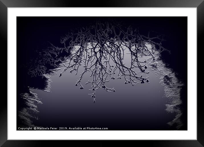 Light and darkness Framed Mounted Print by Marinela Feier