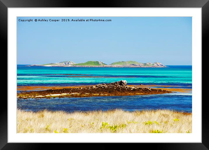 Scilly magic. Framed Mounted Print by Ashley Cooper
