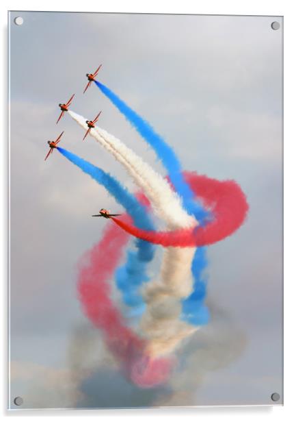 The Red Arrows Acrylic by Jason Green