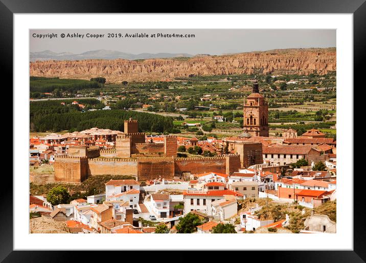 Guadix. Framed Mounted Print by Ashley Cooper