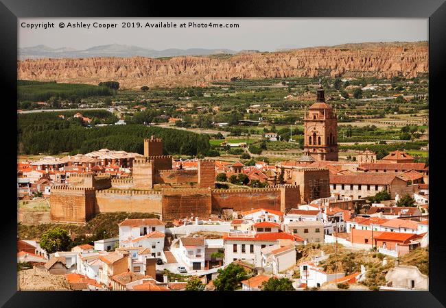 Guadix. Framed Print by Ashley Cooper