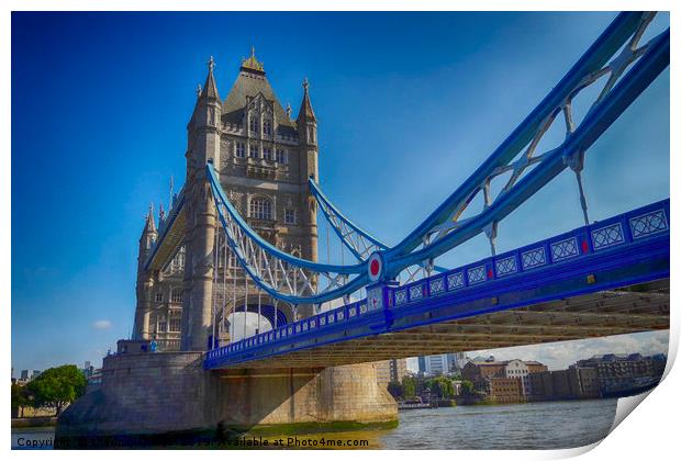 London Bridge Print by Shawn Nicholas