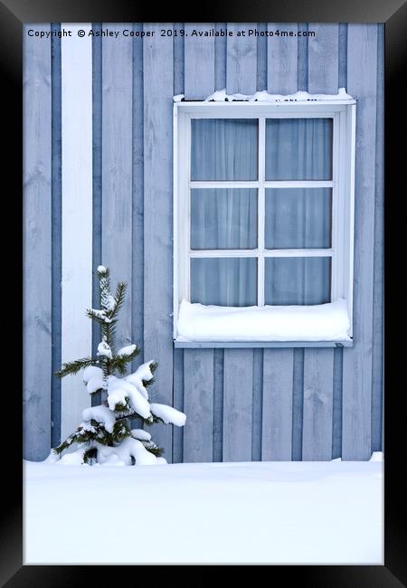Finland window. Framed Print by Ashley Cooper