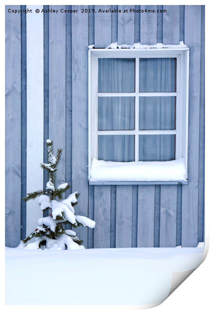 Finland window. Print by Ashley Cooper