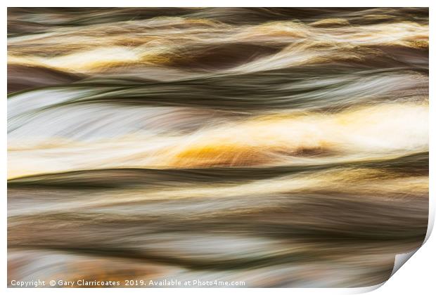 Weaving the Water Print by Gary Clarricoates