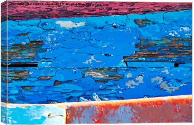 Cracked. Canvas Print by Ashley Cooper