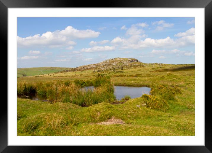 The Cheeswring on Bodmin Moor Framed Mounted Print by Carolyn Barnard