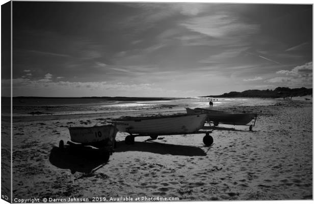 Newton by the sea Canvas Print by Darren Johnson