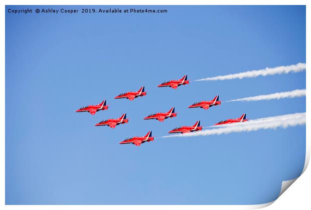 Red Jet. Print by Ashley Cooper