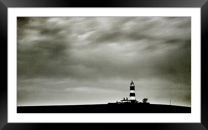 Happisburgh Lighthouse Framed Mounted Print by Dave Turner