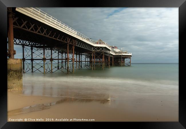 Cromer Pier in North Norfolk Framed Print by Clive Wells