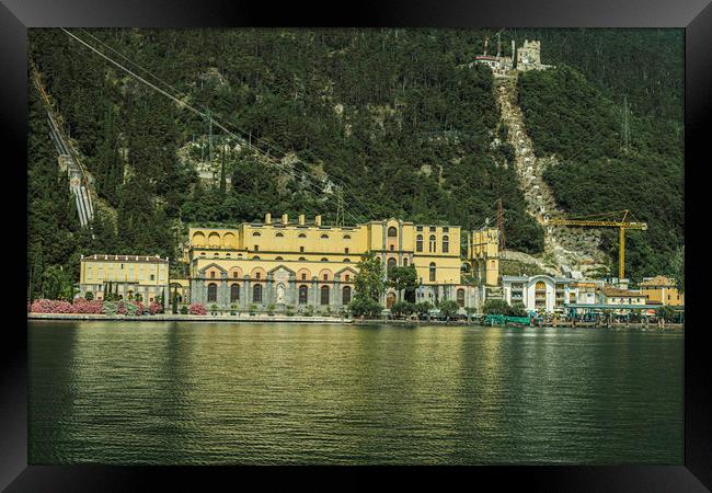 Riva Del Garda Framed Print by Steve Purnell