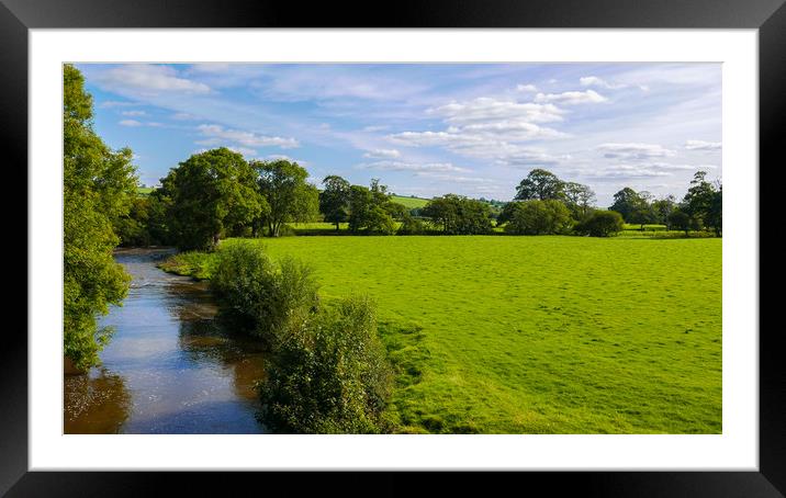 Tamar River Framed Mounted Print by Dave Bell