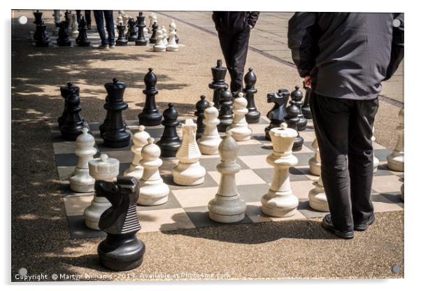 Chess Acrylic by Martyn Williams