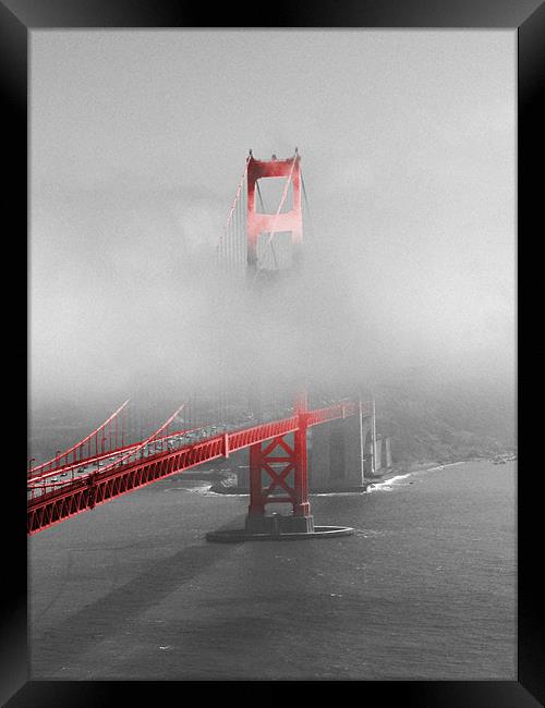 Golden Gate Bridge Framed Print by Thomas Stroehle