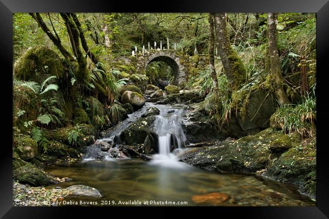 Fairy Bridge of Glen Creran Framed Print by Lady Debra Bowers L.R.P.S