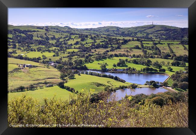 Teggs Nose, Macclesfield Cheshire Framed Print by Chris Warham