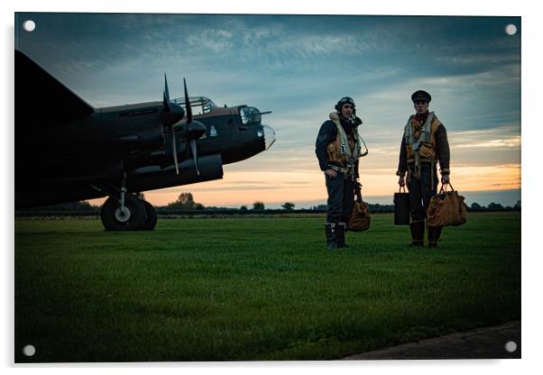 Lancaster Crew Acrylic by J Biggadike