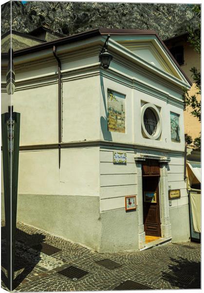 The Ex Church Of San Carlo Canvas Print by Steve Purnell